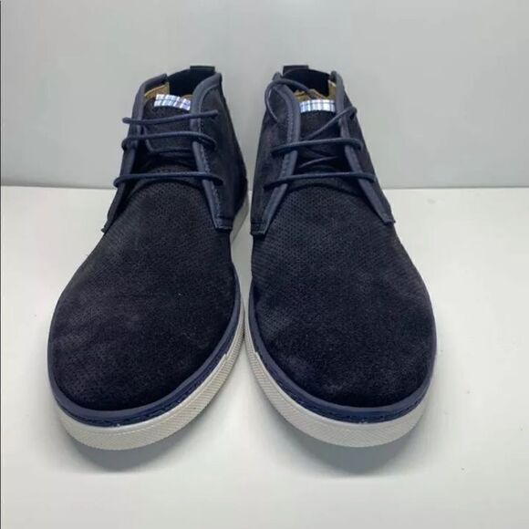 Aldo Blue Suede Chukka Boots Men's Size: US 7 UK 6 EU 39(C16) - Picture 2 of 9